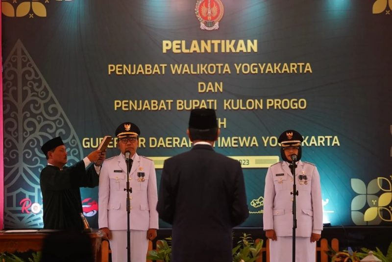 Pelantikan Penjabat Walikota Yogyakarta Daerah Istimewa Yogyakarta