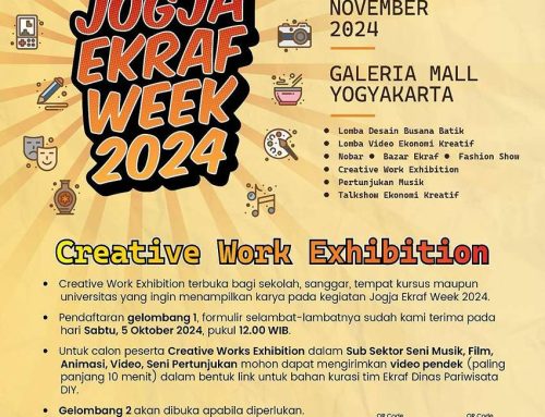 Jogja Ekraf Week 2024 (22-24 November 2024)