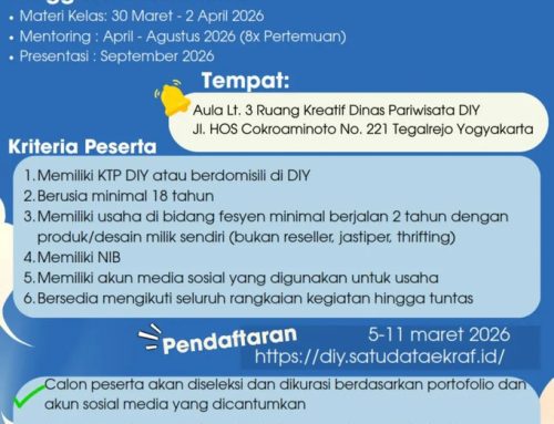 Rupacipta Creative Bootcamp 2026 – Sub Sektor Fesyen