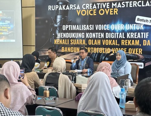 Mengolah Potensi Lewat Suara, Rupakarsa Creative Masterclass Voice Over Resmi Dimulai