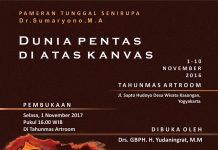 Pameran Tunggal Seni Rupa Dunia Pentas Di Atas Kanvas