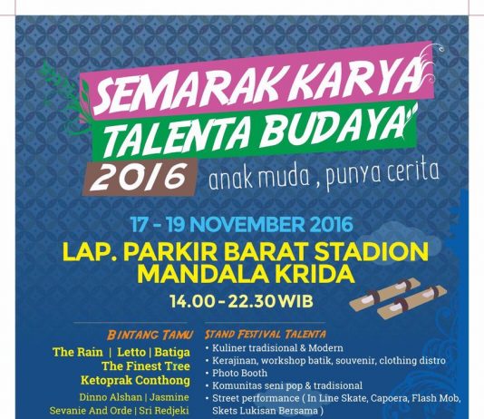 Semarak Karya Talenta Budaya 2016