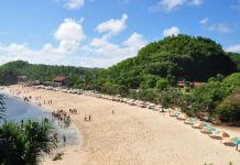 Pemkab Gunungkidul Membuat Tulisan Geopark Gunungsewu