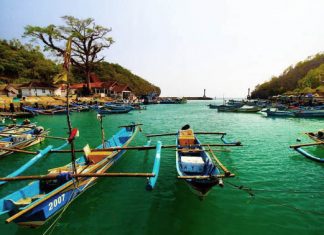 Pantai Sadeng, Keindahan Alam Muara Sungai Bengawan Solo Kuno