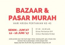 Bazaar & Pasar Murah Hari Krida Pertanian ke-45