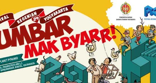 Festival Kesenian Yogyakarta 29 “Umbar Mak Byarr!” (27 Juli – 13 Agustus 2017)