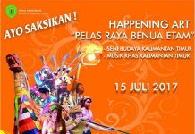 Happening Art Pelas Raya Benua Etam (15 Juli 2017)
