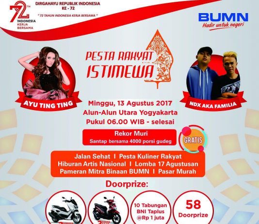 Pesta Rakyat Istimewa (13 Agustus 2017)