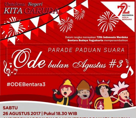 Parade Paduan Suara Ode Bulan Agustus #3 (26 Agustus 2017)