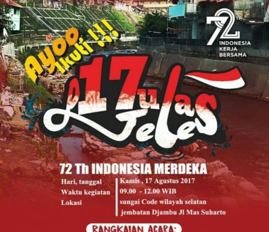 Perayaan 17 Agustus di Kali Code (17 Agustus 2017)