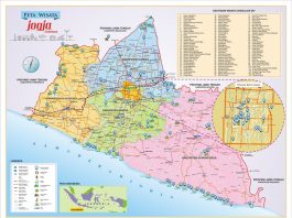 Peta Wisata DIY (Tourism Map of Yogyakarta)