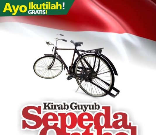 Kirab Guyup Sepeda Onthel Napak Tilas Ki Hajar Dewantara (17 Agustus 2017)
