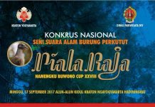 Konkrus Nasional Seni Suara Alam Burung Perkutut (17 September 2017)