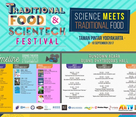 Traditional Food & Scientech Festival (8-10 September 2017)