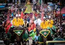 Kemeriahan Garebeg Mulud – Alun alun Utara Keraton Yogyakarta