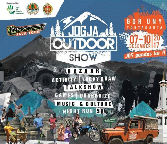 Jogja Outdoor Show ( JOS ) 2017 “JOS Gandos Lur!!!” (7-10 Desember 2017)