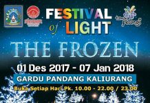 Festival of Light “The Frozen” (1 Desember 2017 – 7 Januari 2018)