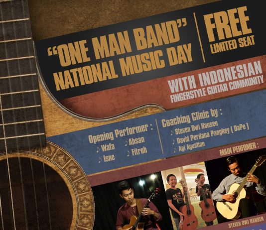 ‘One Man Band’ National Music Day with IFGC di Yogyatorium (16 Maret 2018)