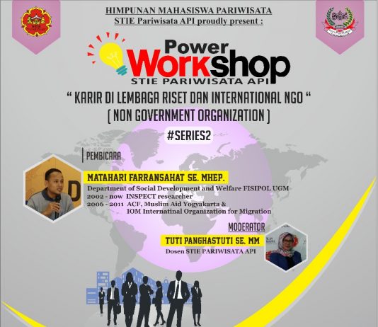 Power Workshop series 2 (24 Maret 2018)