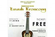 Teater SMA N 1 Piyungan : Tuwuh Kroncong (31 Maret 2018)