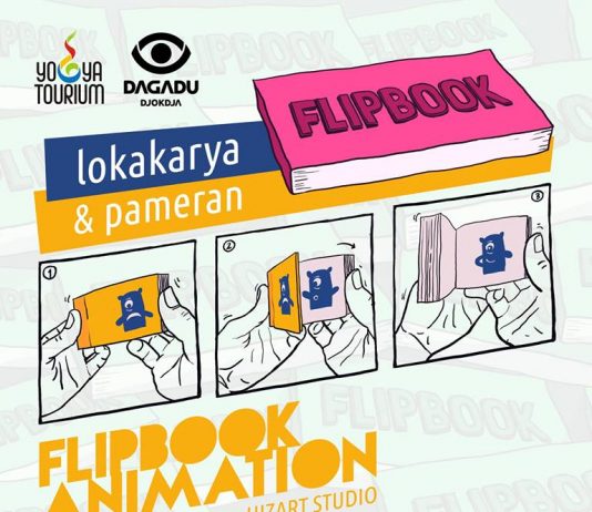 Lokakarya dan Pameran Flipbook Animation (17 Maret 2018)