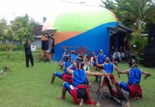 Jatilan Ngamen Di Rumah Domes Sleman