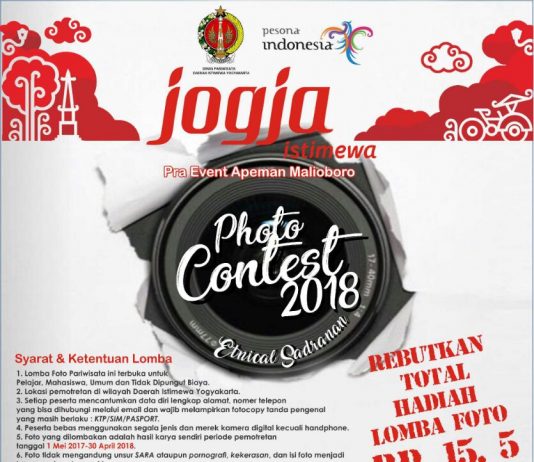 Photo Contest 2018 – Etnical Sadranan (Pengumpulan Foto: 15 Maret – 28 April 2018)