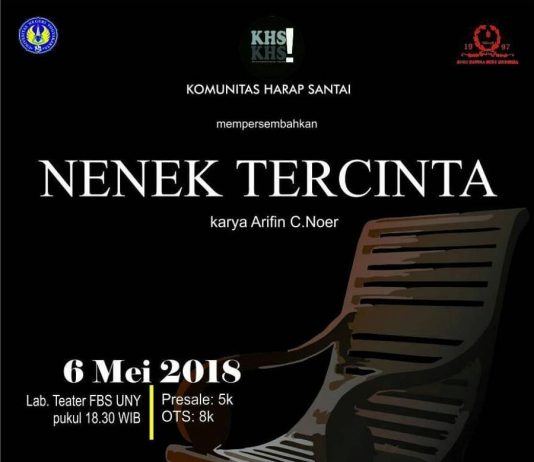 Pertunjukan Teater Nenek Tercinta (6 Mei 2018)