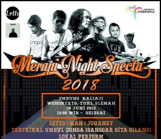 Merapi Night Specta 2018 (30 Juni 2108)