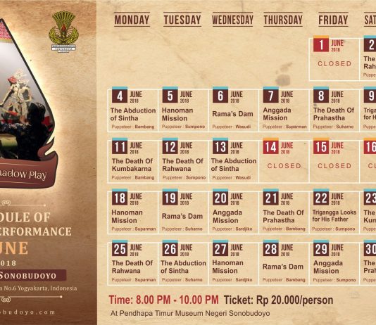 Jadwal Pagelaran Wayang Kulit Bulan Juni 2018 Museum Sonobudoyo