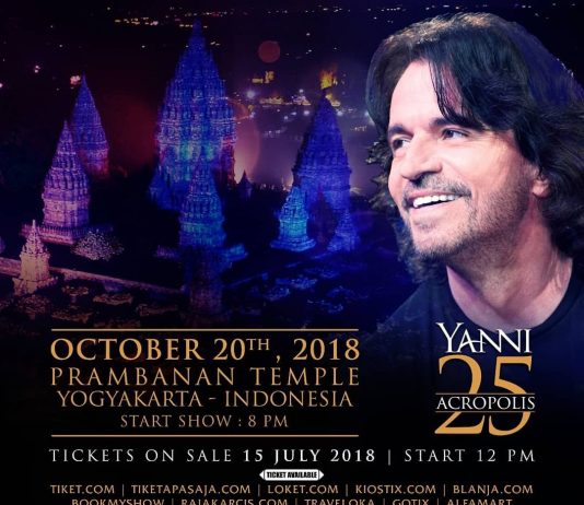 PRAMBANAN ORCHESTRA YANNI (20 Oktober 2018)