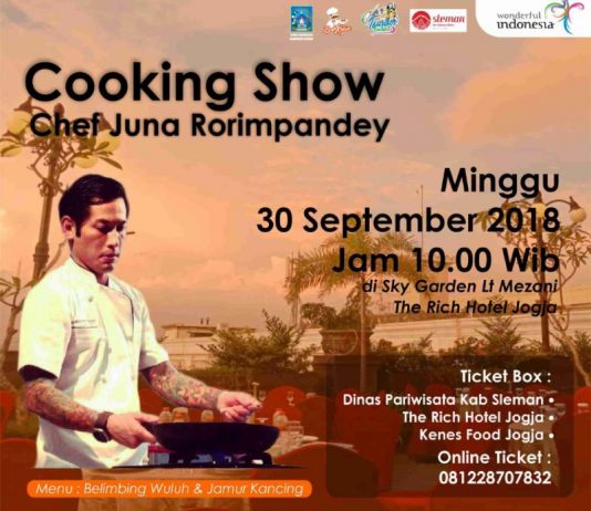 Cooking Class with Cheff Juna Rorimpandey (30 September 2018)