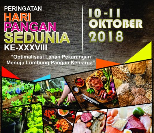 Peringatan Hari Pangan Sedunia ke-38 di Sleman (10-11 Oktober 2018)