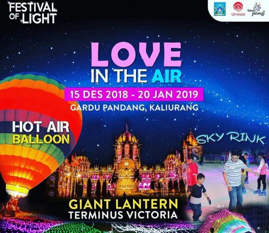Festival of Light 2018 (15 Desember 2018 – 20 Januari 2018)