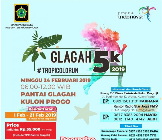 Glagah #Tropicolorun 2019 (24 Februari 2019)