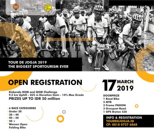 Saksikan Tour de Jogja 2019 (17 Maret 2019)