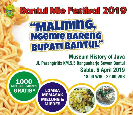 Malming Ngemie Bareng Bupati Bantul (06 April 2019)