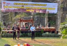 Kunjungan Menteri BUMN di Bandara Internasional Yogyakarta (YIA)