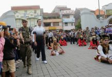 Atraksi Seni Budaya Meramaikan Uji Coba Pedestrian Malioboro