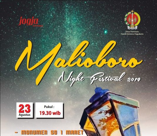 DINAS PARIWISATA DIY MENGGELAR MALIOBORO NIGHT FESTIVAL 2019 (23 Agustus 2019)