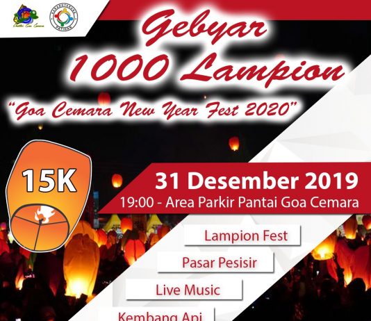 Gebyar 1000 Lampion “Goa Cemara New Year Fest 2020”