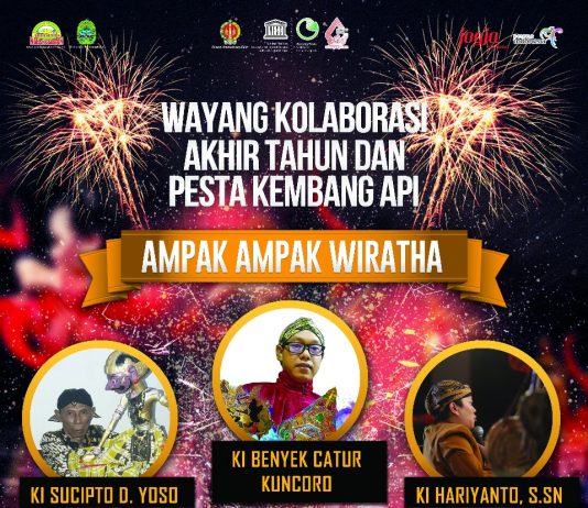 Wayang Kolaborasi Akhir Tahun dan Pesta Kembang Api ‘Ampak Ampak Wiratha’