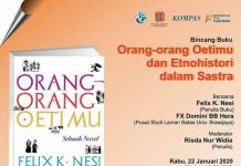 Bincang buku : Orang-orang Oetimu dan Etnohistori dalam Sastra ( 22 Januari 2020 )