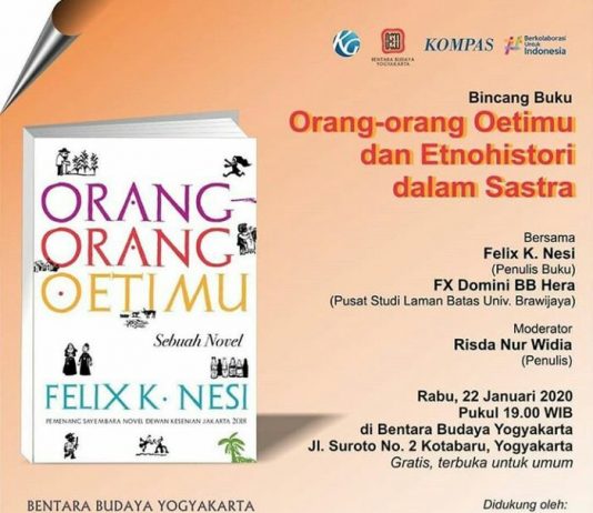 Bincang buku : Orang-orang Oetimu dan  Etnohistori dalam Sastra ( 22 Januari 2020 )