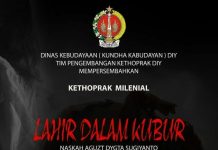 Ketoprak Milenial : Lahir Dalam Kubur ( 22 Januari 2020)