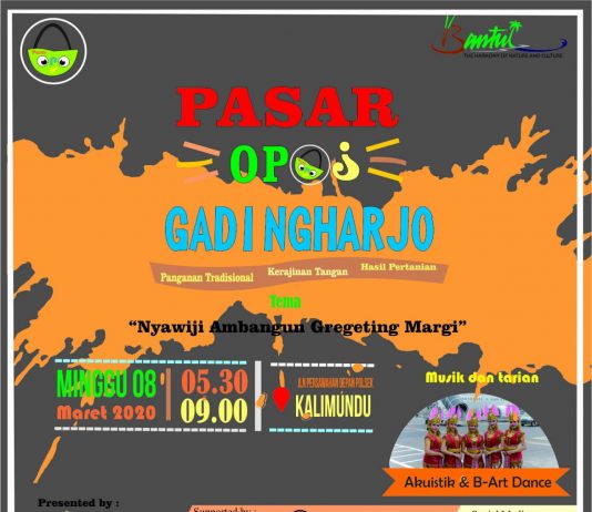 Pasar OPO Gadingharjo (8 Maret 2020)