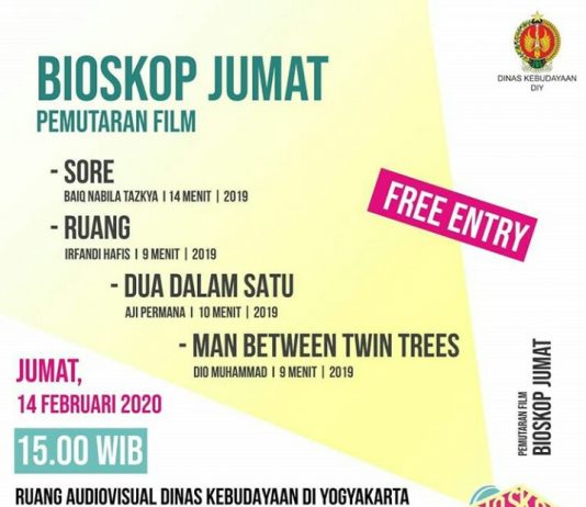 BIOSKOP JUMAT (14 Februari 2020)