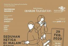 Jagongan Wagen: Pertunjukan Musik “Seduhan Ketiga di Malam Senin” (29 Februari 2020)