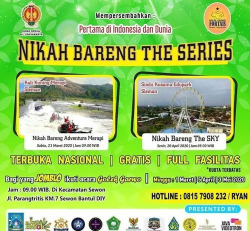 Golek Garwo ( 1 Maret , 5 April, 3 Mei 2020) & Nikah Bareng The Series (21 Maret, 20 April 2020)