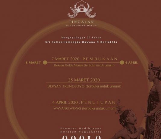 Pameran Hadibusana Keraton Yogyakarta: ABALAKUSWA (8 Maret – 4 April 2020)